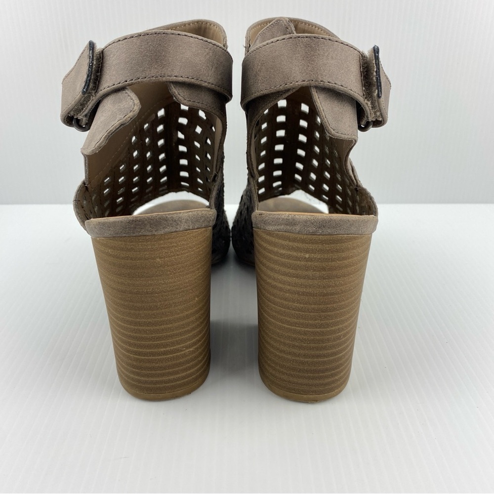 Maurices Block Heel Shoes Open Toe and Back Sz 9M - Picture 6 of 12